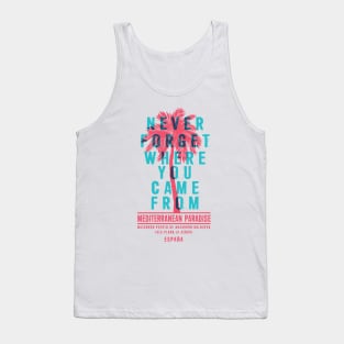 Never Forget - Mediterranean Paradise V01 Tank Top